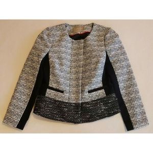 Banana Republic Collarless Blazer Jacket